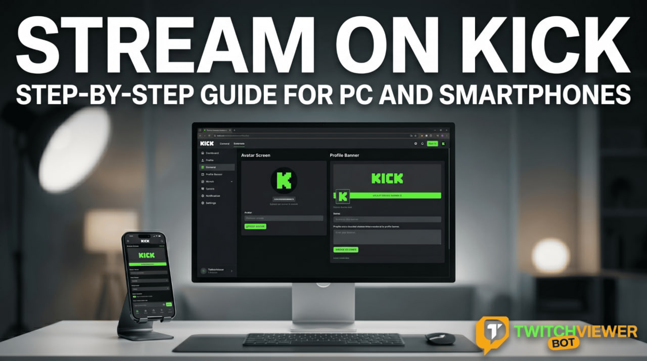How to Start Streaming on Kick from PC and Mobile: OBS Settings & Monetization 2026